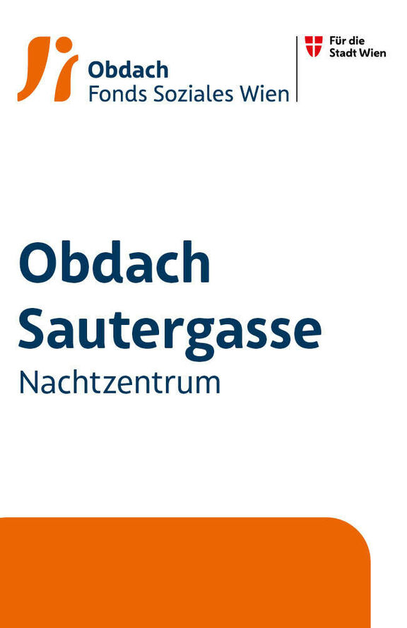 Obdach Sautergasse Nachtzentrum