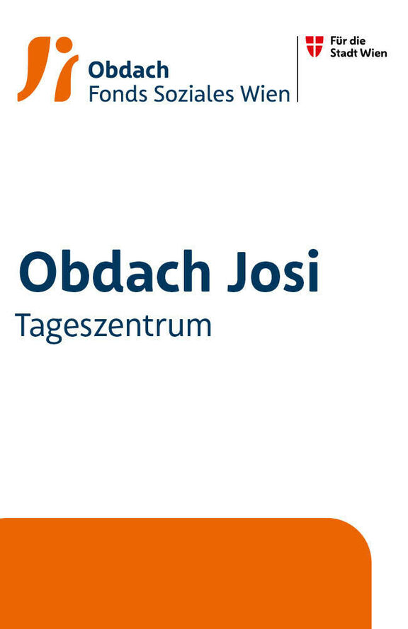 Broschüre: Obdach Josi – Tageszentrum