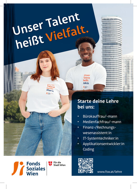 Unser Talent heisst Vielfalt LEHRE Flyer